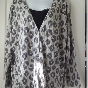 Old navy 2x metallic cardigan